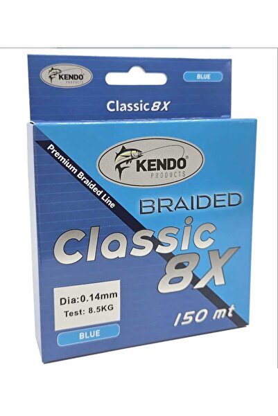Kendo classic 8x premium braided line 150 mt ip misina 0.08mm-3.8 kg