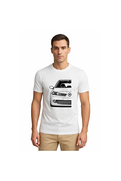 Alwis Renault Megane 2 Beyaz Tişört
