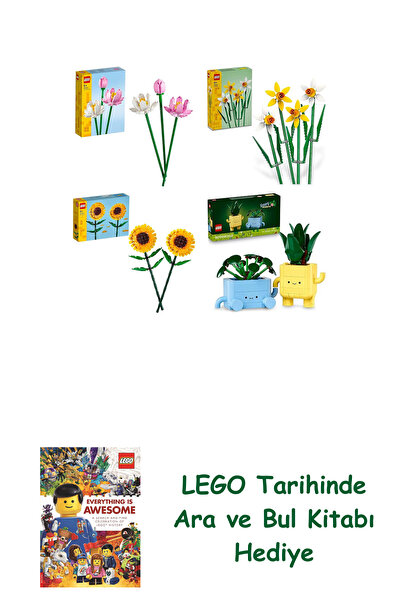 Bloomsbury مجموعة النباتات 210 (40647 + 40747 + 40524 + 10349) + هدية كتاب ال...