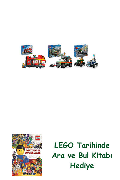 Bloomsbury City Set 267 (60407 + 60447 + 60459)