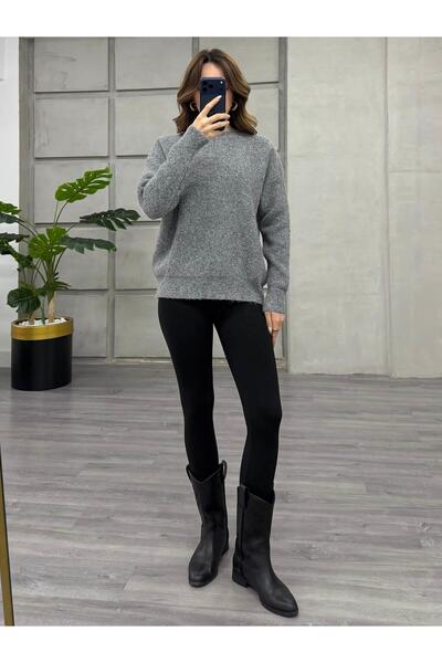 Coral Oslo Yaka Kazak 7727 Gri