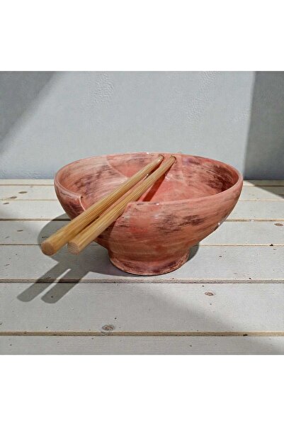 Ceresshop El Yapımı Seramik Noodle Kasesi – Çubuk Yuvalı Özel Tasarım (BÜYÜK ...