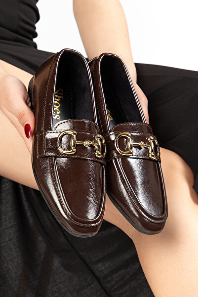 caraxes Women's Patent Leather Loafer Classic