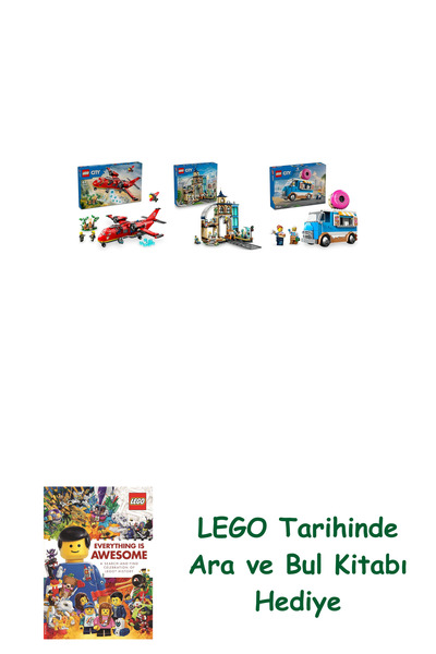 Bloomsbury City Set 312 (60413 + 60469 + 60452)