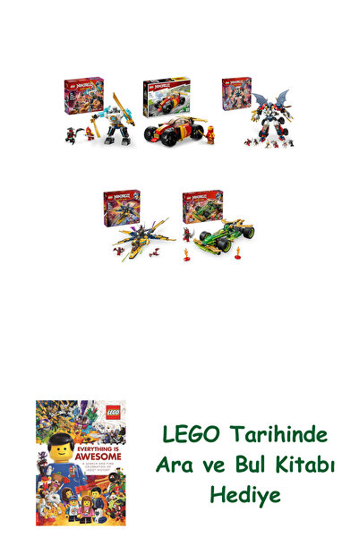 Bloomsbury مجموعة نينجاغو 341 (71827 + 71780 + 71834 + 71833 + 71828)