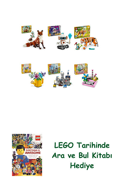 Bloomsbury Creator Set 447 (31154 + 31164 + 31129 + 31149 + 31168 + 31169) + ...