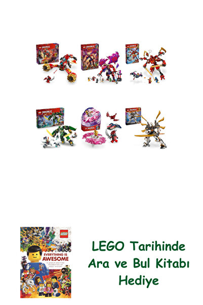 Bloomsbury مجموعة نينجاغو 459 (71830 + 71832 + 71812 + 71845 + 71824 + 71821)