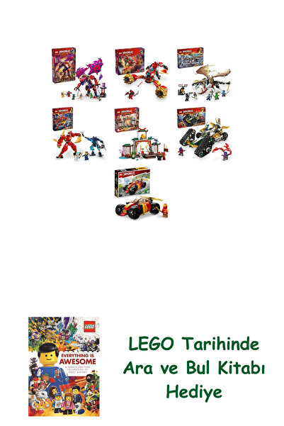 Bloomsbury مجموعة نينجاجو 591 (71832 + 71830 + 71809 + 71808 + 71831 + 71820 ...