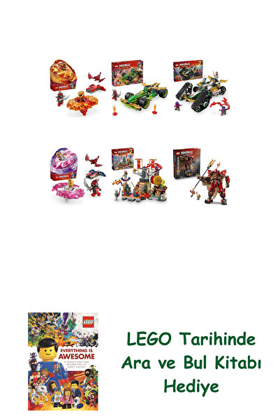 Bloomsbury مجموعة نينجاجو 471 (71823 + 71828 + 71820 + 71824 + 71818 + 71846)