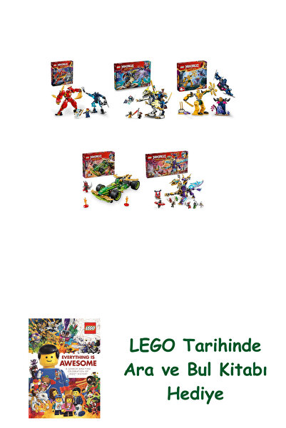 Bloomsbury مجموعة نينجاجو 344 (71808 + 71843 + 71804 + 71828 + 71836)