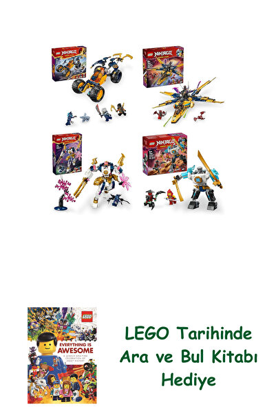 Bloomsbury مجموعة نينجاجو 273 (71811 + 71833 + 71807 + 71827)