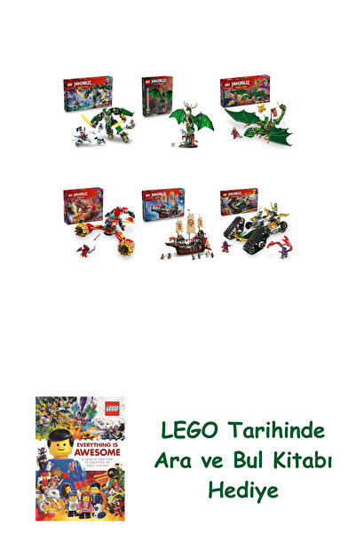 Bloomsbury مجموعة نينجاجو 448 (71845 + 71847 + 71829 + 71830 + 71848 + 71820)