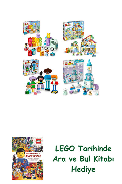 Bloomsbury Duplo Set 532 (10421 + 10994 + 10423 + 10455) + Search and Find Bo...