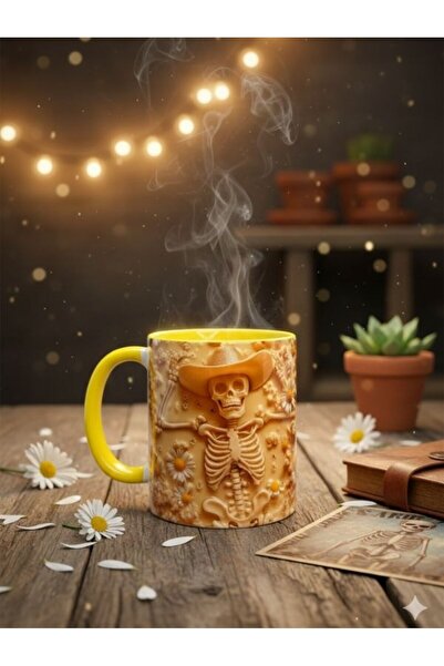 Viyalente 300 ml Skeleton Concept Porcelain Mug Machine Washable