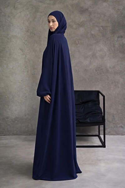 modayaselam طقم فستان مهيا للصلاة والعمرة والحج + شال