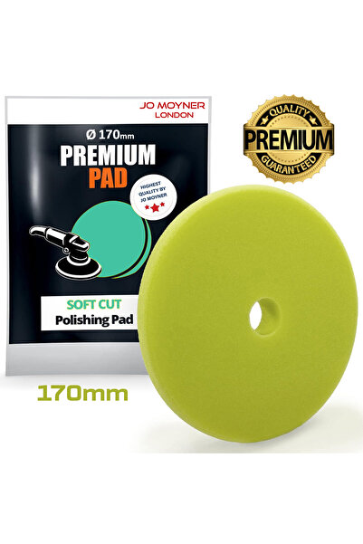 Jo Moyner Soft Cut Polisaj Süngeri Pedi ince Çizik Giderici 170mm Yeşil Araç ...