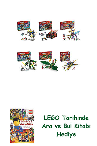 Bloomsbury مجموعة نينجاجو 446 (71843 + 71844 + 71836 + 71845 + 71829 + 71833)