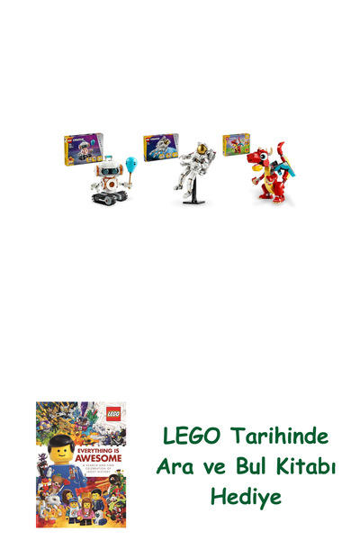 Bloomsbury مجموعة كرياتور 187 (31164 + 31152 + 31145) + كتاب البحث والبحث كهدية