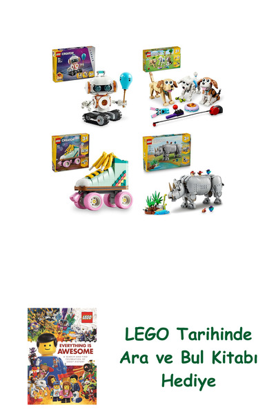 Bloomsbury مجموعة كرياتور 233 (31164 + 31137 + 31148 + 31171) + هدية كتاب الب...