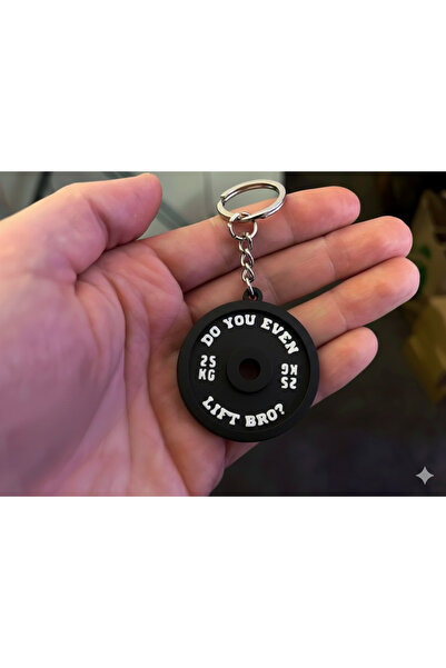 SHAPEMINT Gym Ağırlık Plakalı Anahtarlık