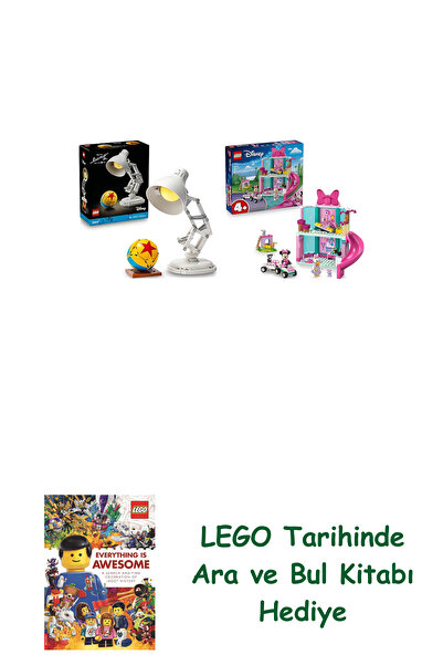 Bloomsbury مجموعة ديزني 46 (21357 + 43274) + كتاب البحث والبحث والتنقيب هدية