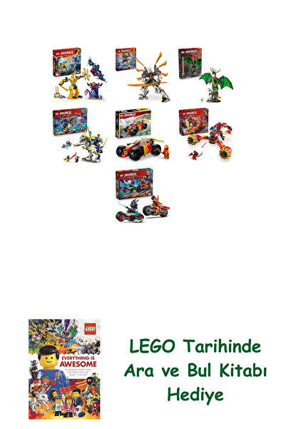 Bloomsbury مجموعة نينجاجو 563 (71804 + 71821 + 71847 + 71843 + 71780 + 71830 ...