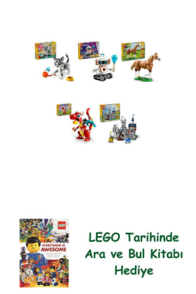 Bloomsbury مجموعة كرياتور 321 (31163 + 31164 + 31166 + 31145 + 31168) + كتاب ...