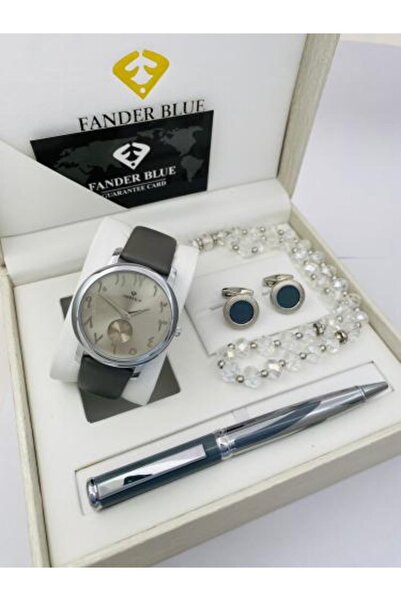 FANDER BLUE Men's Leather Set - Fundablo