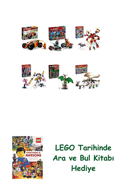 Bloomsbury مجموعة نينجاجو 422 (71780 + 71838 + 71812 + 71807 + 71847 + 71809)