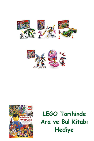 Bloomsbury مجموعة نينجاجو 343 (71845 + 71807 + 71828 + 71834 + 71824)