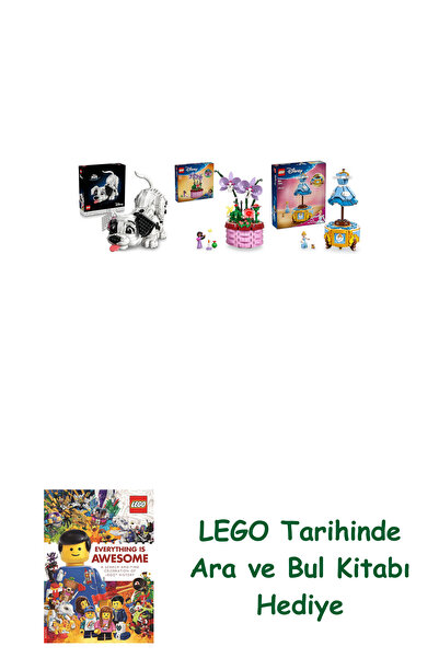 Bloomsbury مجموعة ديزني 102 (43269 + 43237 + 43266) + هدية كتاب البحث والبحث