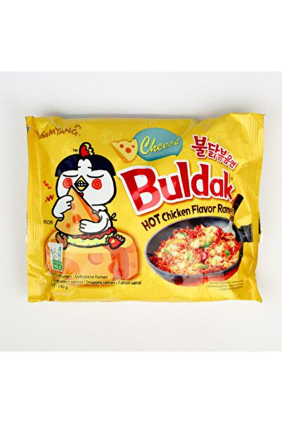 samyang buldak CHEESE – TĂIȚEI INSTANT PICANȚI CU BRÂNZĂ (140 g)