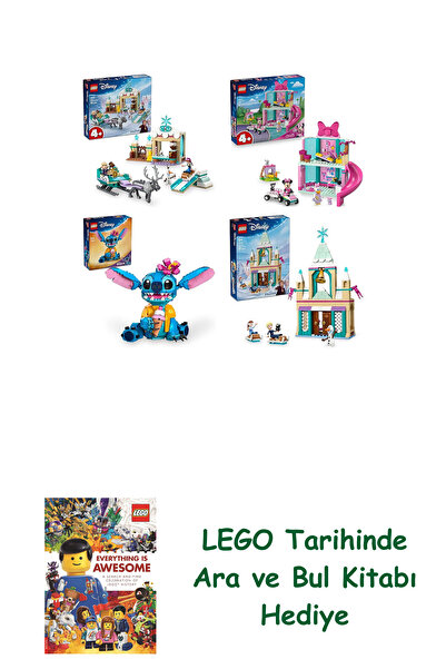 Bloomsbury Disney Set 205 (43256 + 43274 + 43249 + 43265) + Search and Find B...