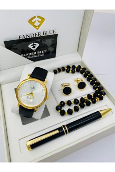 FANDER BLUE Men's Leather Set - Fundablo