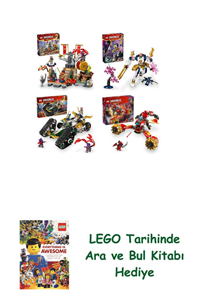 Bloomsbury مجموعة نينجاجو 287 (71818 + 71807 + 71820 + 71830)