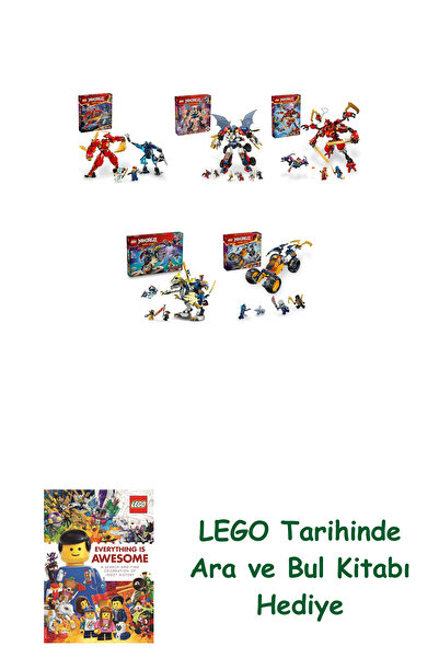 Bloomsbury مجموعة نينجاغو 400 (71808 + 71834 + 71812 + 71843 + 71811)