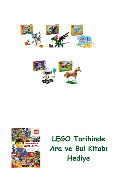 Bloomsbury مجموعة كرياتور 350 (31163 + 31161 + 31174 + 31164 + 31166) + كتاب ...