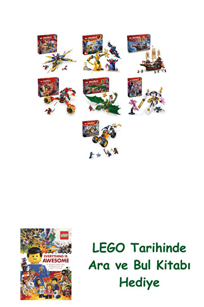 Bloomsbury مجموعة نينجاجو 566 (71833 + 71804 + 71848 + 71830 + 71829 + 71807 ...