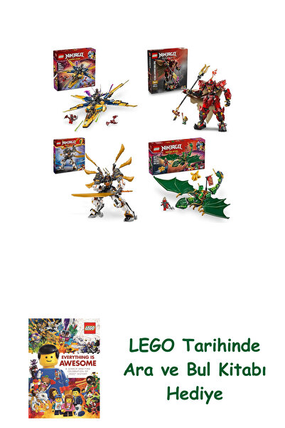 Bloomsbury مجموعة نينجاجو 227 (71833 + 71846 + 71821 + 71829)