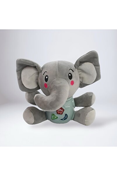 Universul Jucăriilor Interactive Plush Elephant Toy with Push & Play Buttons,...