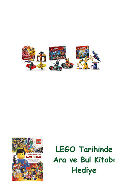 Bloomsbury مجموعة نينجاجو 106 (71826 + 71838 + 71804)