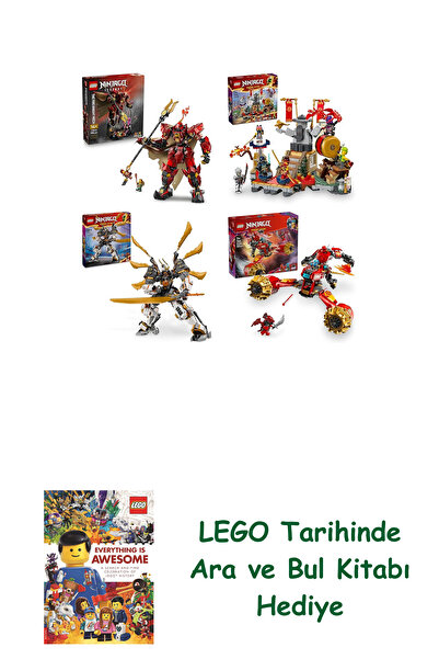 Bloomsbury مجموعة نينجاجو 234 (71846 + 71818 + 71821 + 71830)