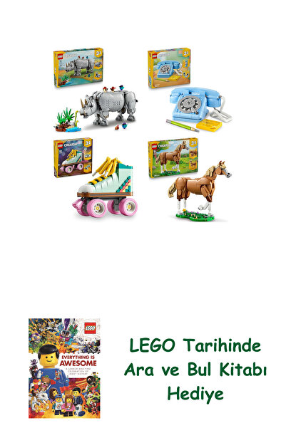 Bloomsbury مجموعة كرياتور 210 (31171 + 31174 + 31148 + 31166) + هدية كتاب الب...