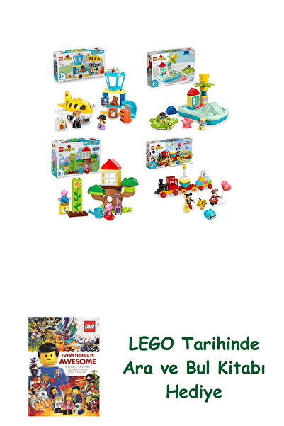 Bloomsbury Duplo Set 597 (10443 + 10989 + 10431 + 10941) + Search and Find Bo...