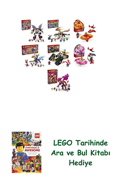 Bloomsbury مجموعة نينجاجو 505 (71834 + 71809 + 71823 + 71836 + 71820 + 71824 ...