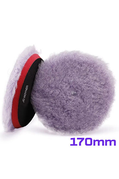 Jo Moyner Ağır Çizik Giderici-170mm-Mor-Araç Pasta Cila Pedi Heavy Cut Yün Po...