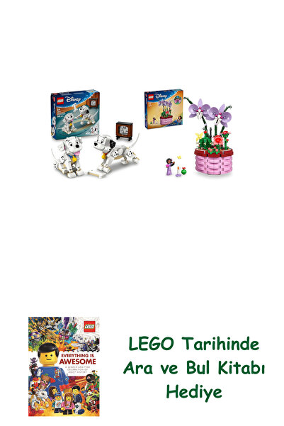 Bloomsbury مجموعة ديزني 99 (43271 + 43237) + كتاب البحث والبحث كهدية