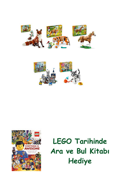 Bloomsbury Creator Set 369 (31154 + 31129 + 31166 + 31168 + 31163) + Find and...