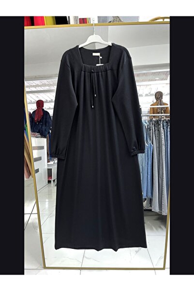 Zeynep Life Winter Corded Fabric Dress 1975