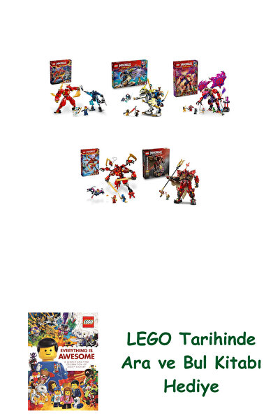 Bloomsbury مجموعة نينجاجو 376 (71808 + 71843 + 71832 + 71812 + 71846)